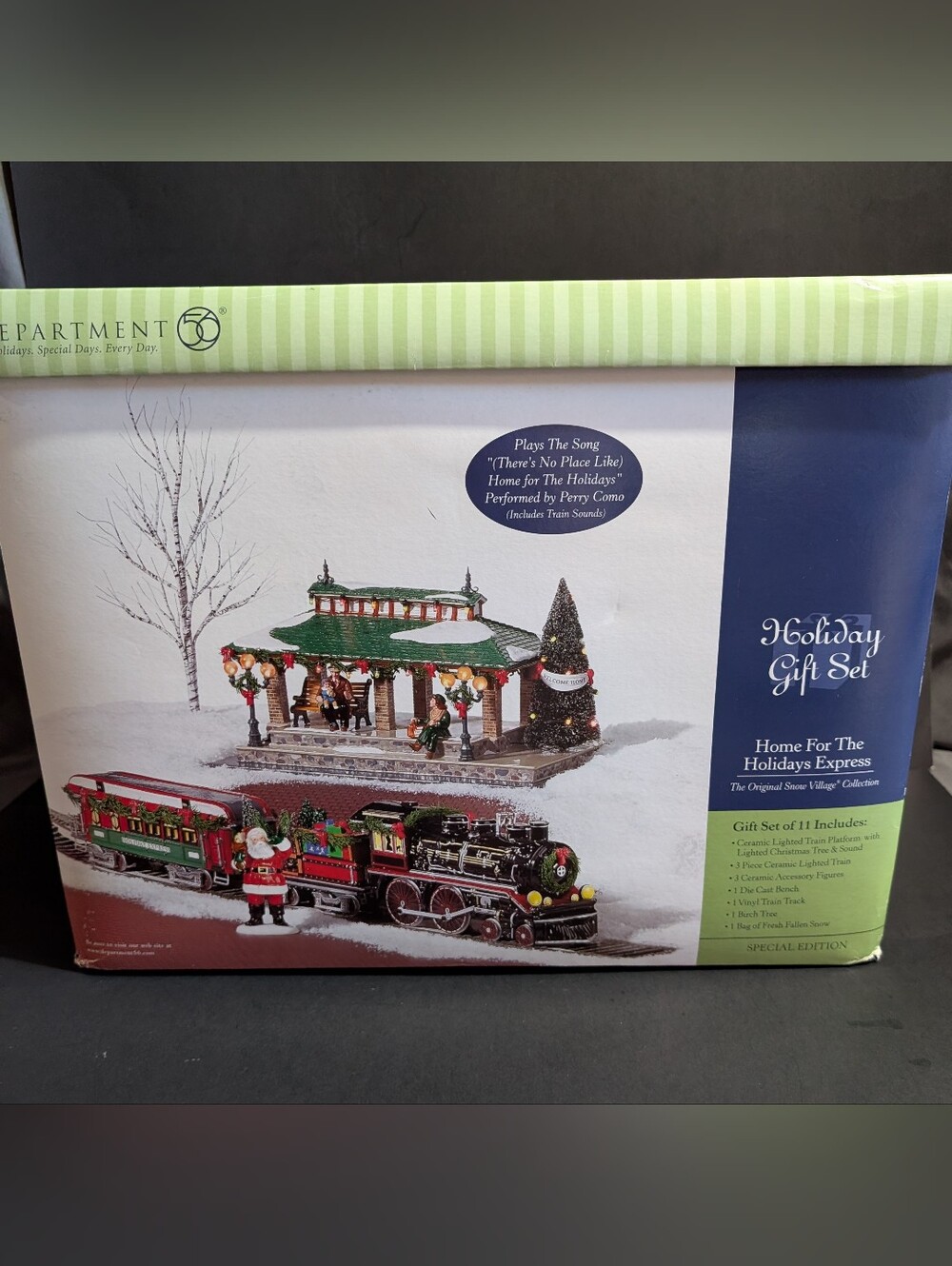 Dept 56 Home For The Holidays Express Special Edition Works Lights Music 55320